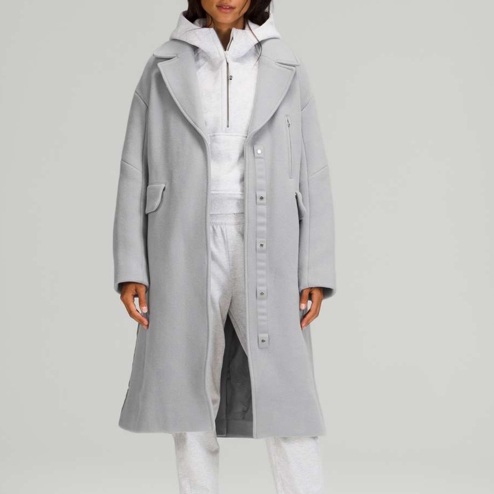 Lululemon Wool Long Coat